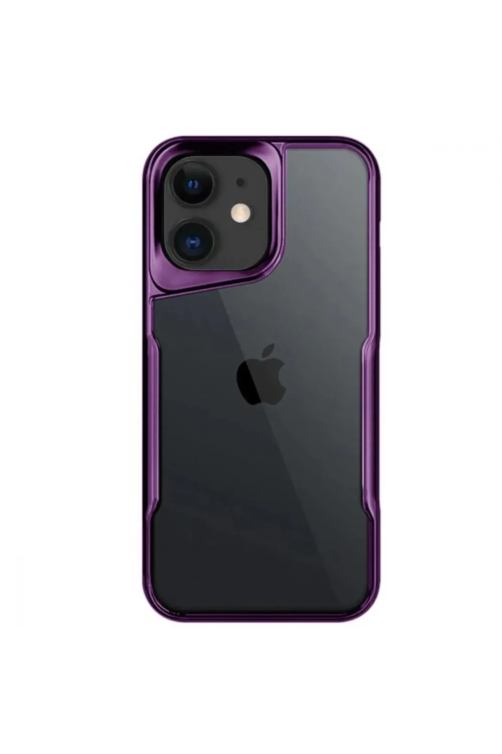 Apple İphone 11 Kılıf Boyi Silikon Kapak - Derin Mor