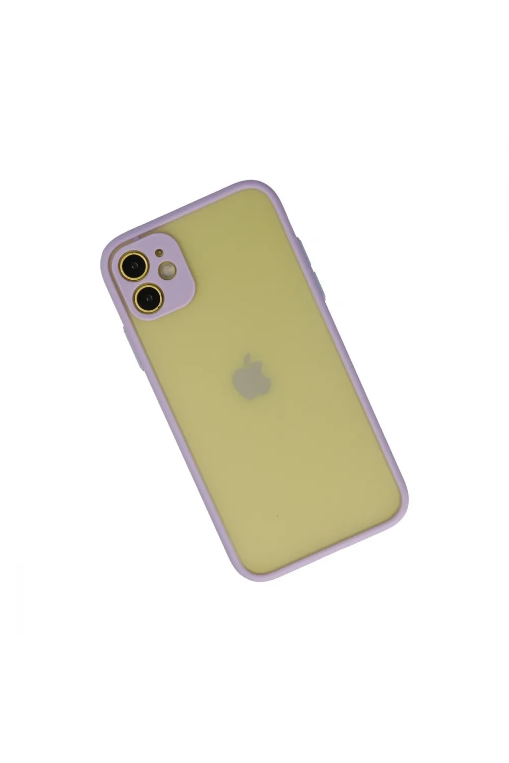 Apple İphone 11 Kılıf Montreal Silikon Kapak - Mor