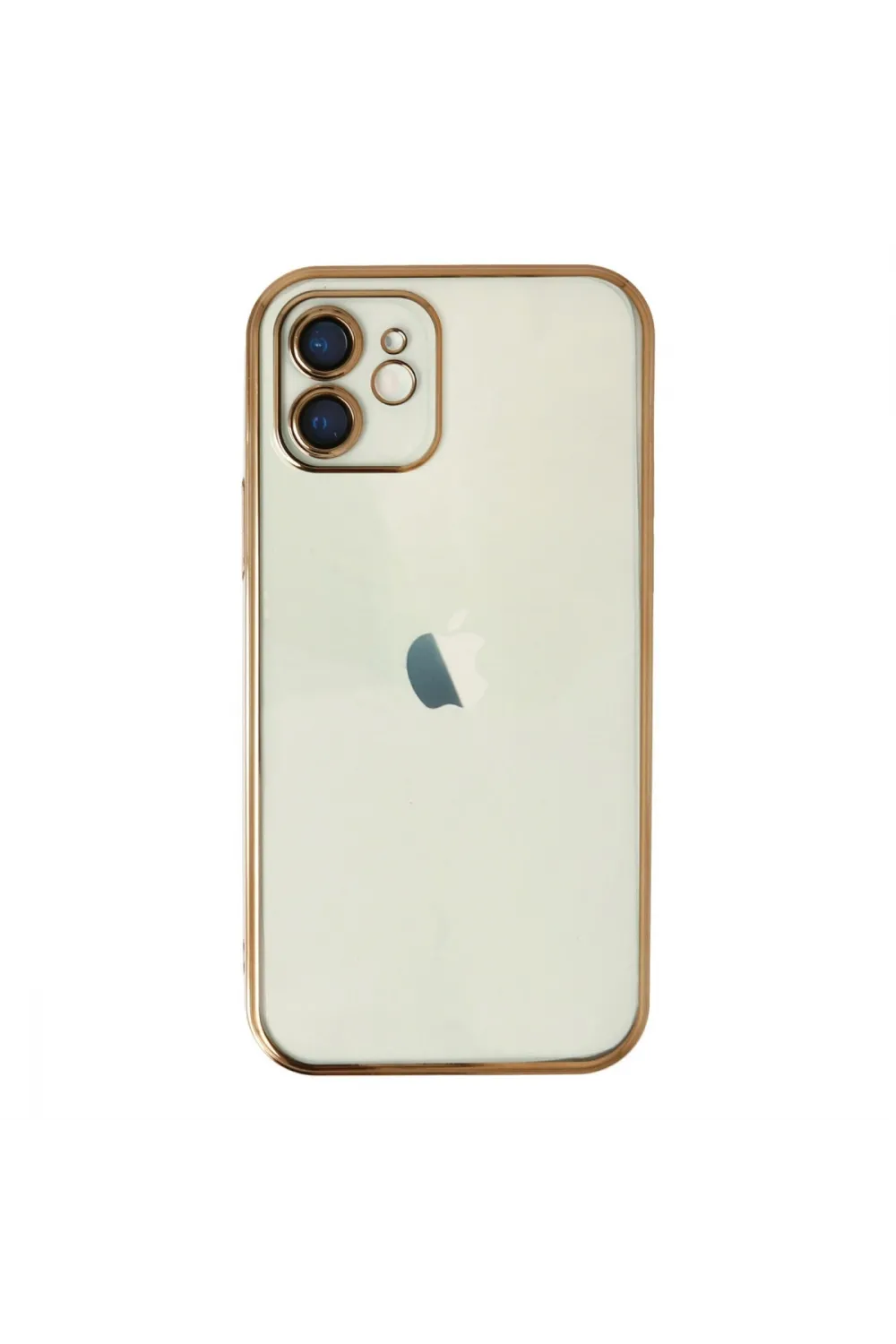 Apple İphone 11 Kılıf Razer Lensli Silikon - Gold