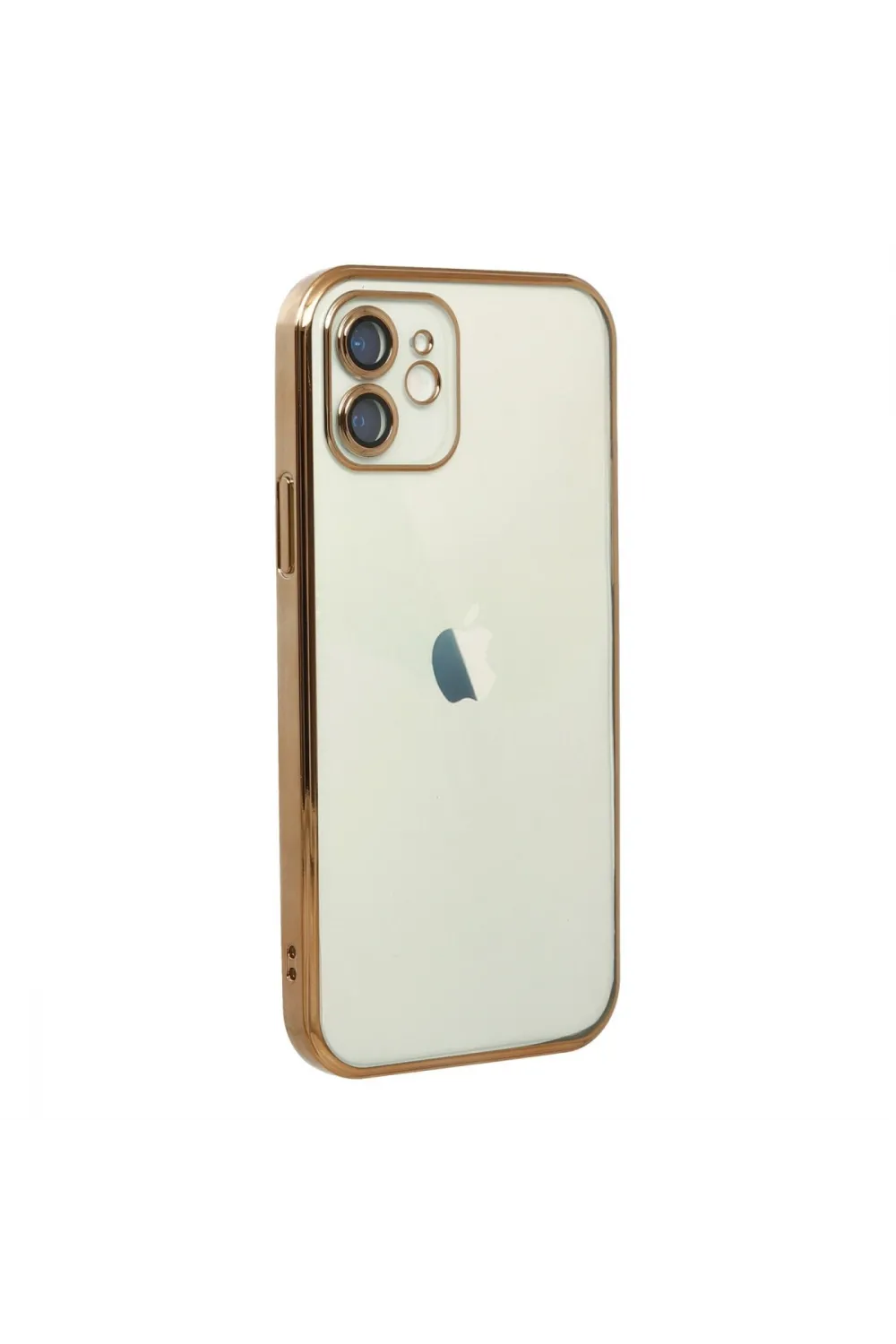 Apple İphone 11 Kılıf Razer Lensli Silikon - Gold