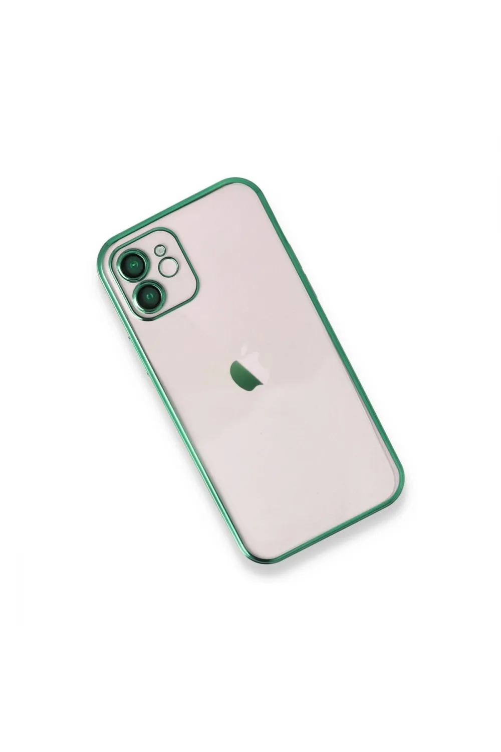 Apple İphone 11 Kılıf Razer Lensli Silikon - Yeşil