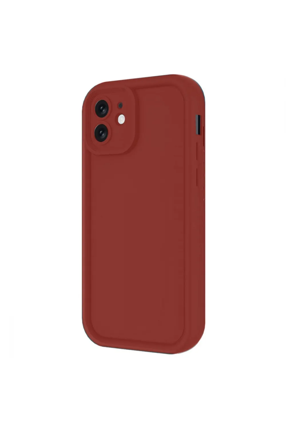 Apple İphone 11 Kılıf Viera Silikon - Bordo