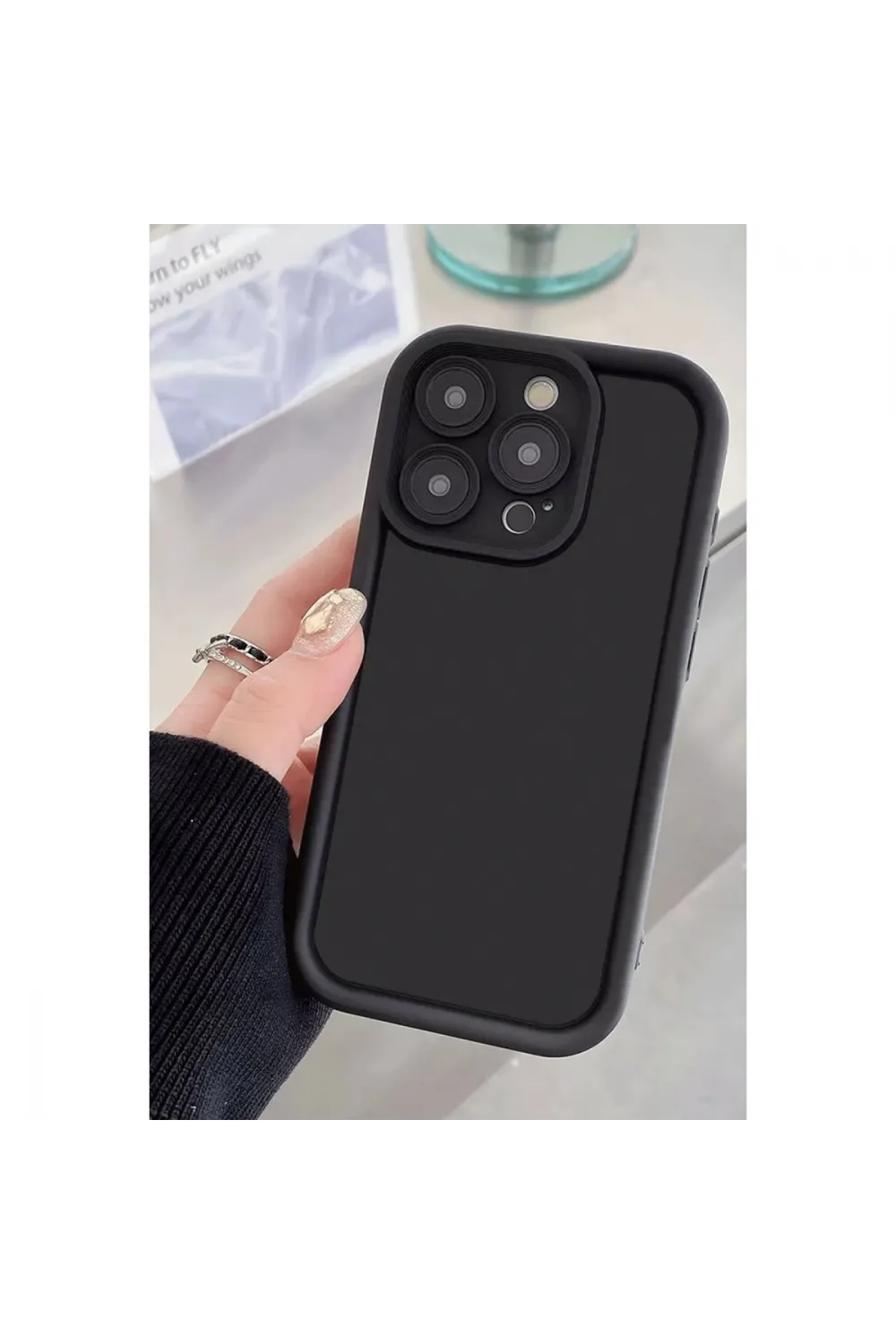 Apple İphone 11 Kılıf Viera Silikon - Bordo
