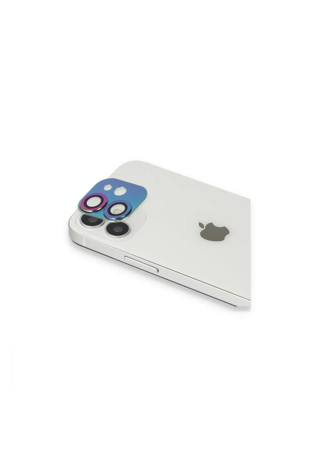 Apple İphone 11 Pers Alüminyum Kamera Lens - Rainbow