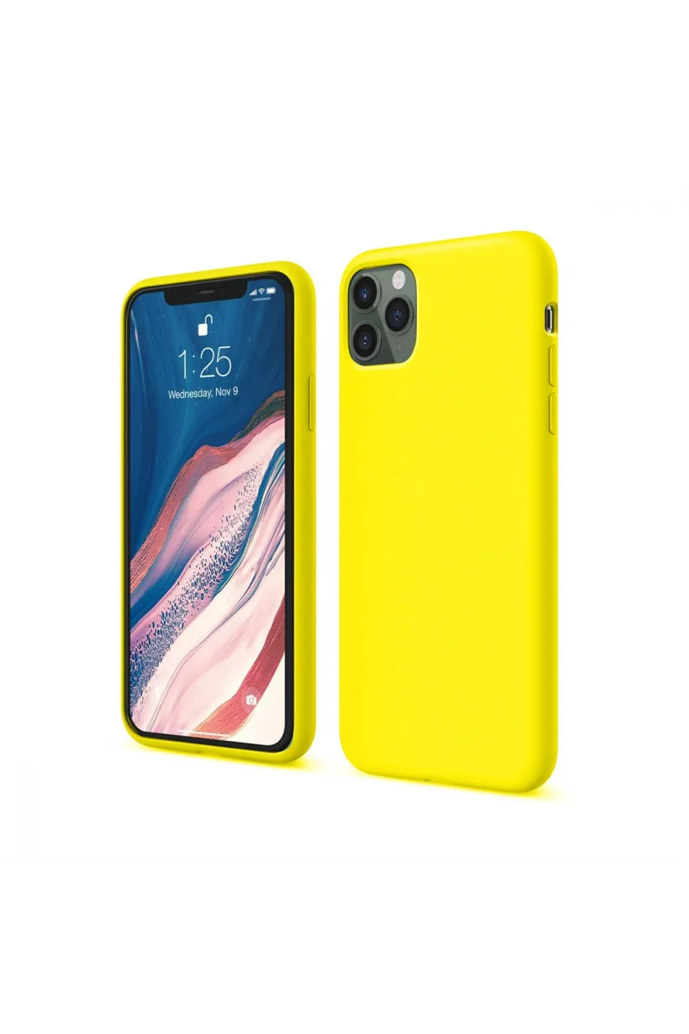 Apple İphone 11 Pro Kılıf First Silikon - Sarı