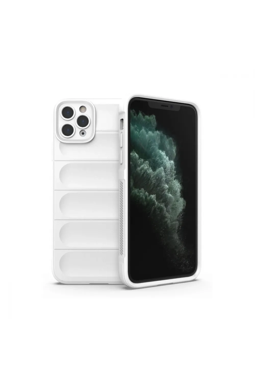 Apple İphone 11 Pro Kılıf Optimum Silikon - Krem