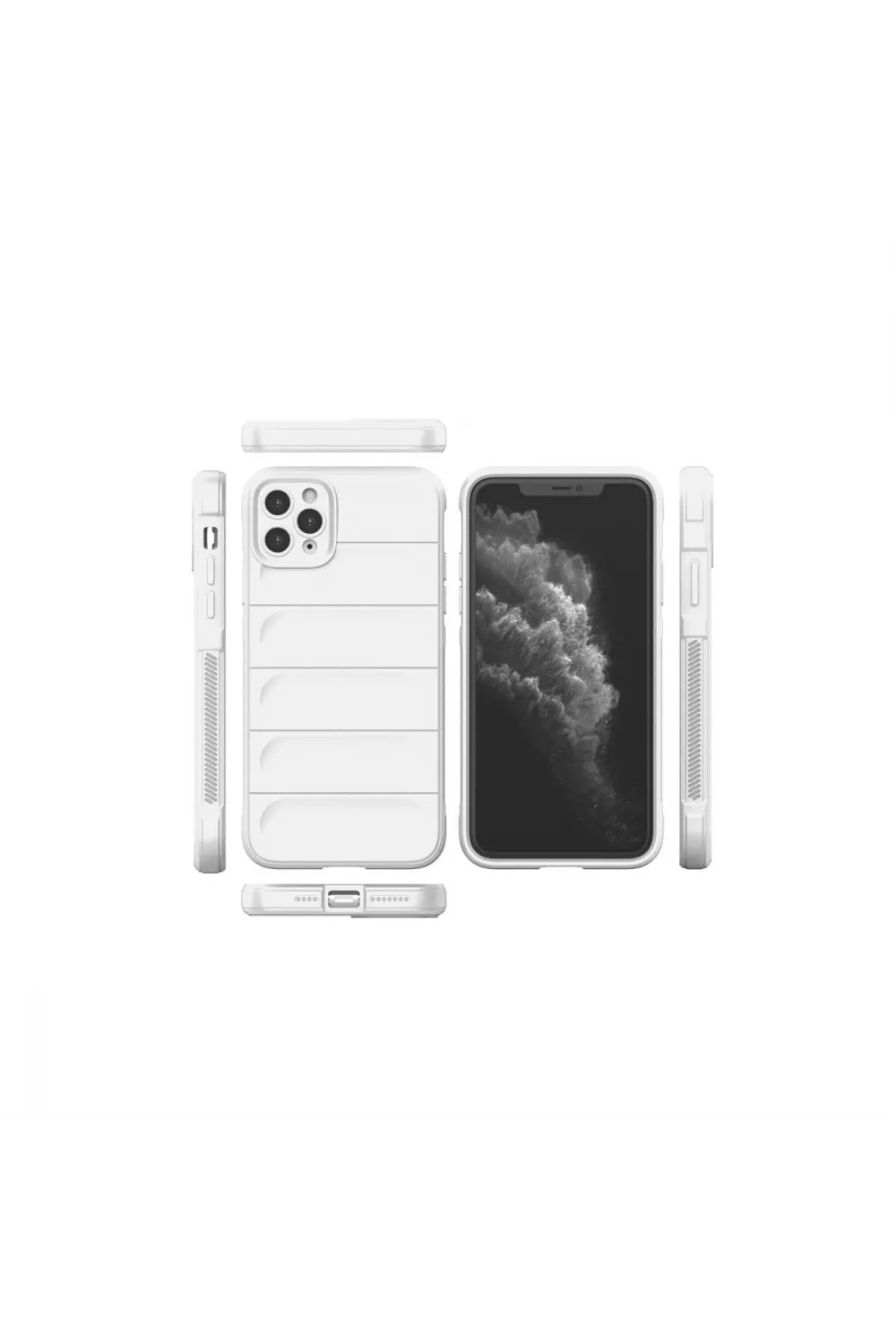 Apple İphone 11 Pro Kılıf Optimum Silikon - Krem