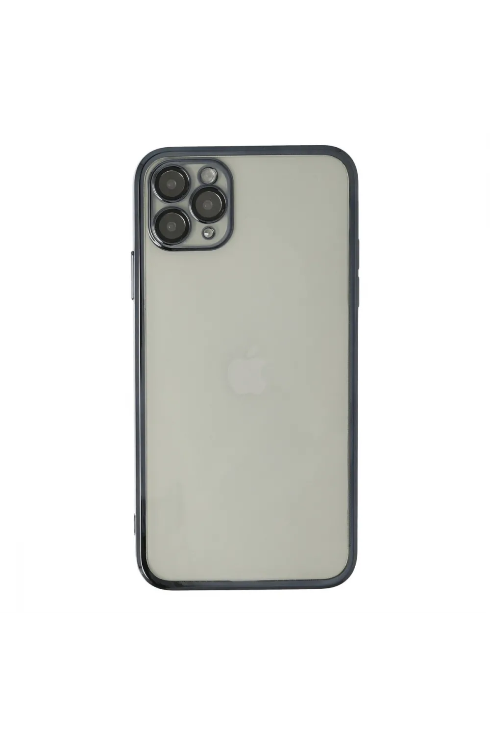 Apple İphone 11 Pro Kılıf Razer Lensli Silikon - Siyah