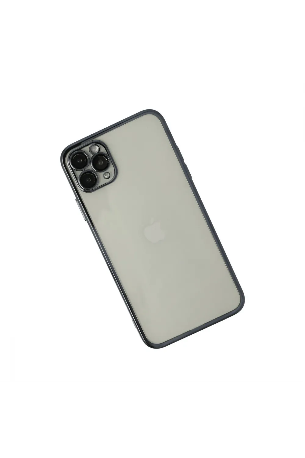 Apple İphone 11 Pro Kılıf Razer Lensli Silikon - Siyah