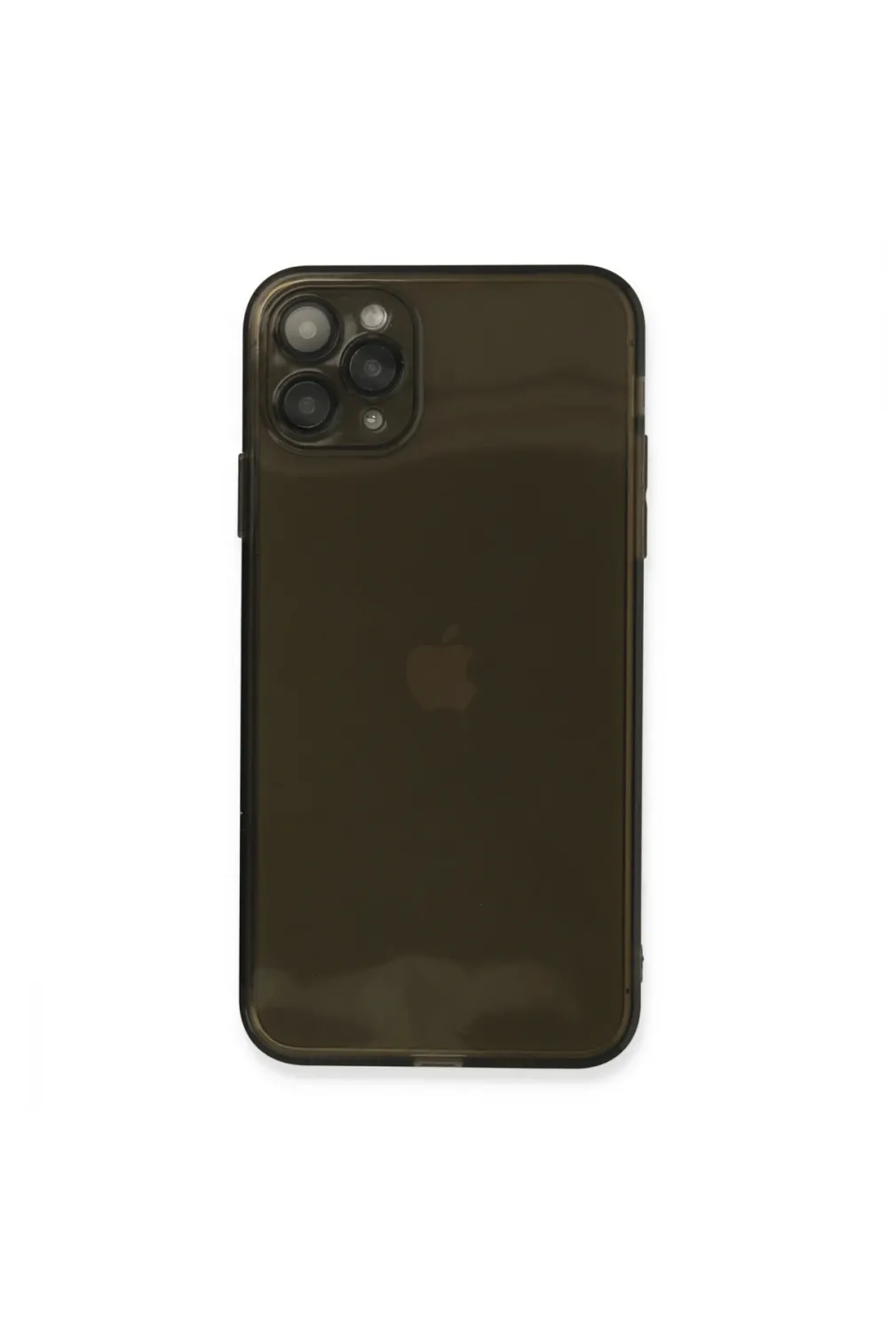 Apple İphone 11 Pro Max Kılıf Fly Lens Silikon - Siyah