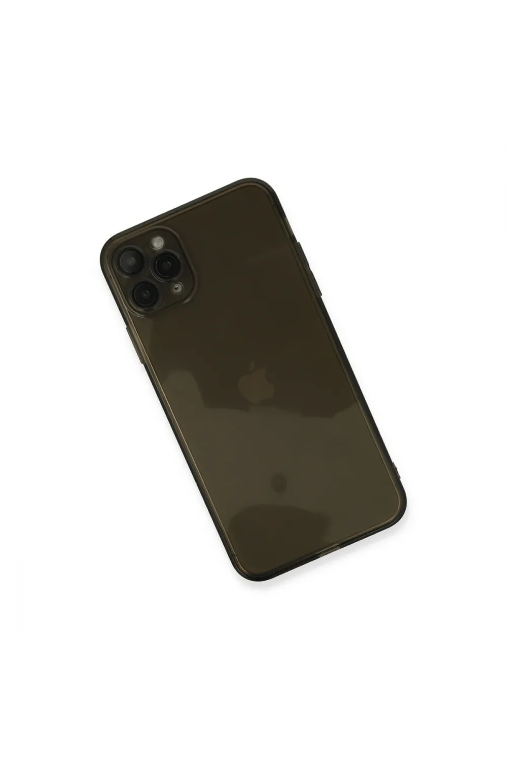 Apple İphone 11 Pro Max Kılıf Fly Lens Silikon - Siyah