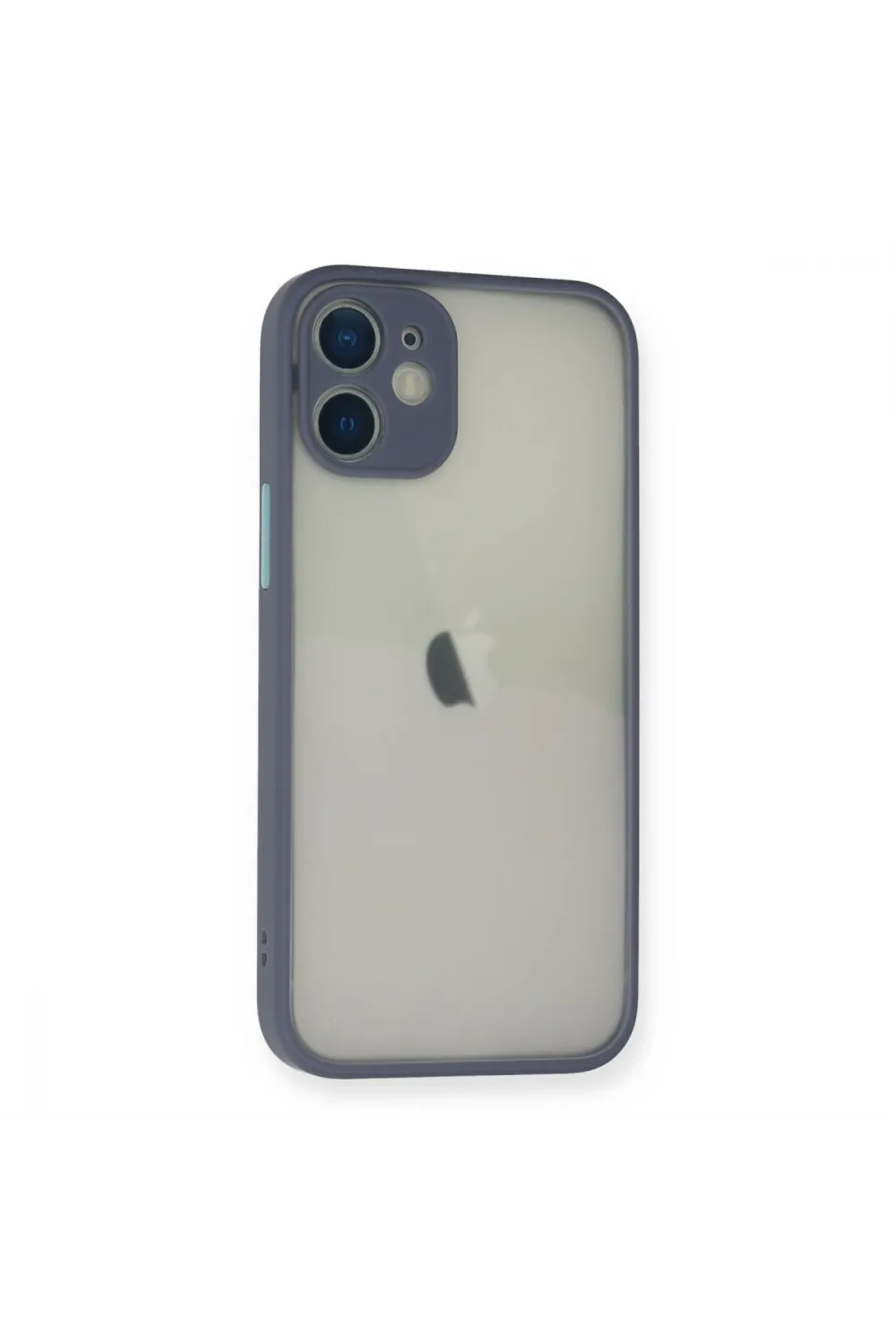 Apple İphone 11 Pro Max Kılıf Montreal Silikon Kapak - Gri