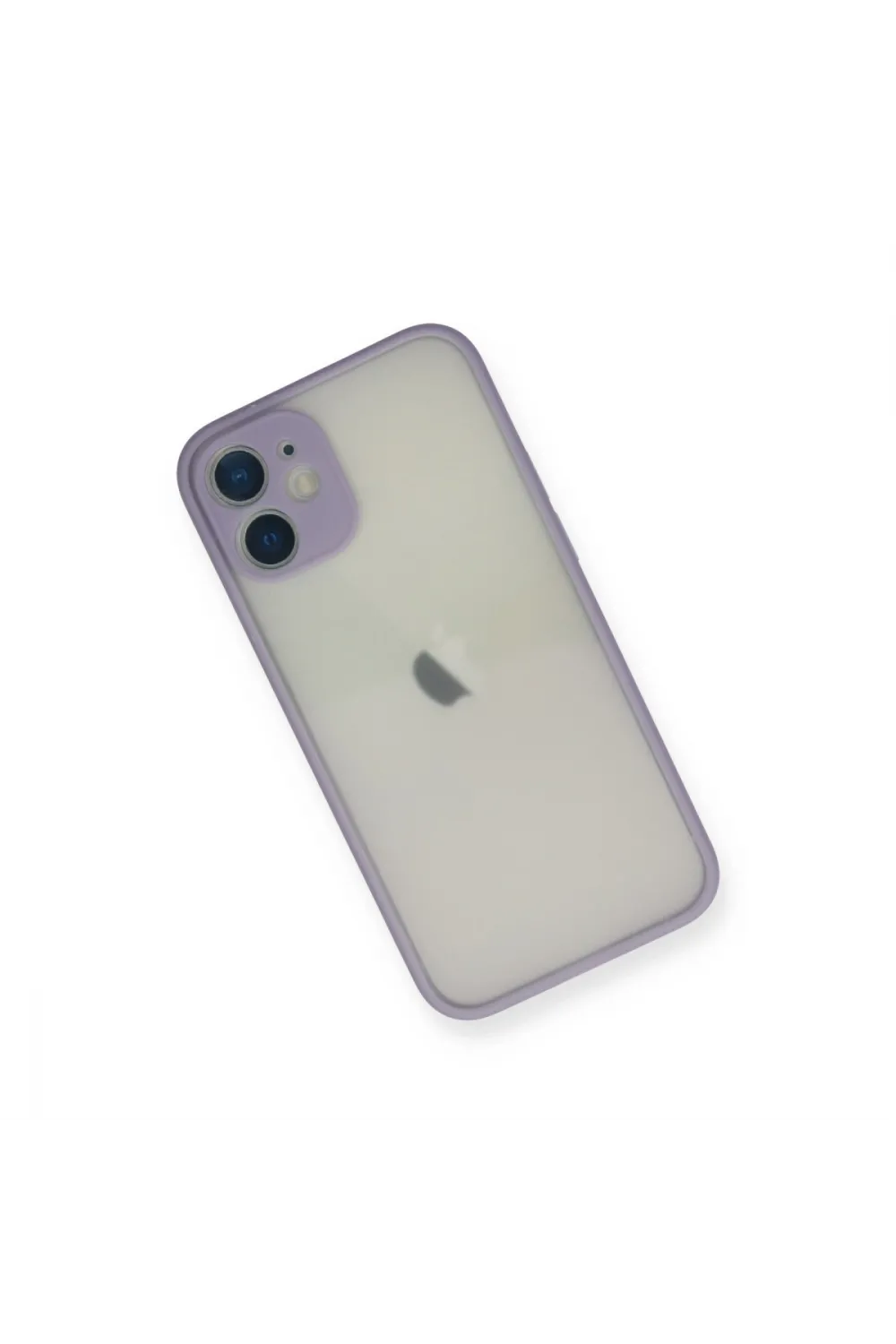 Apple İphone 11 Pro Max Kılıf Montreal Silikon Kapak - Mor