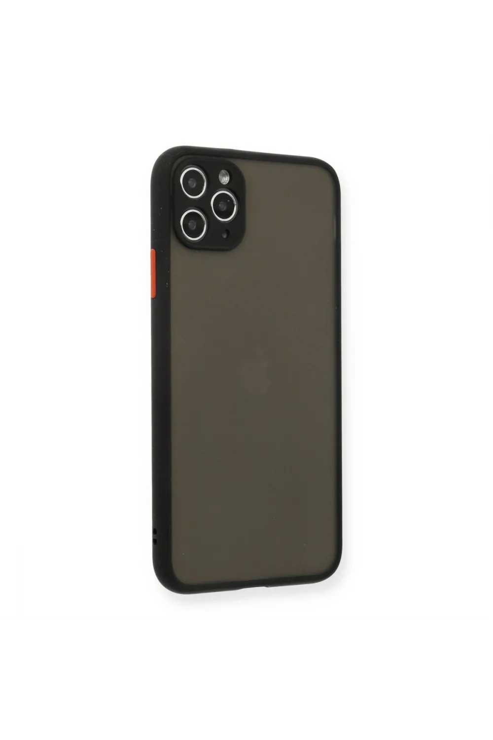 Apple İphone 11 Pro Max Kılıf Montreal Silikon Kapak - Siyah
