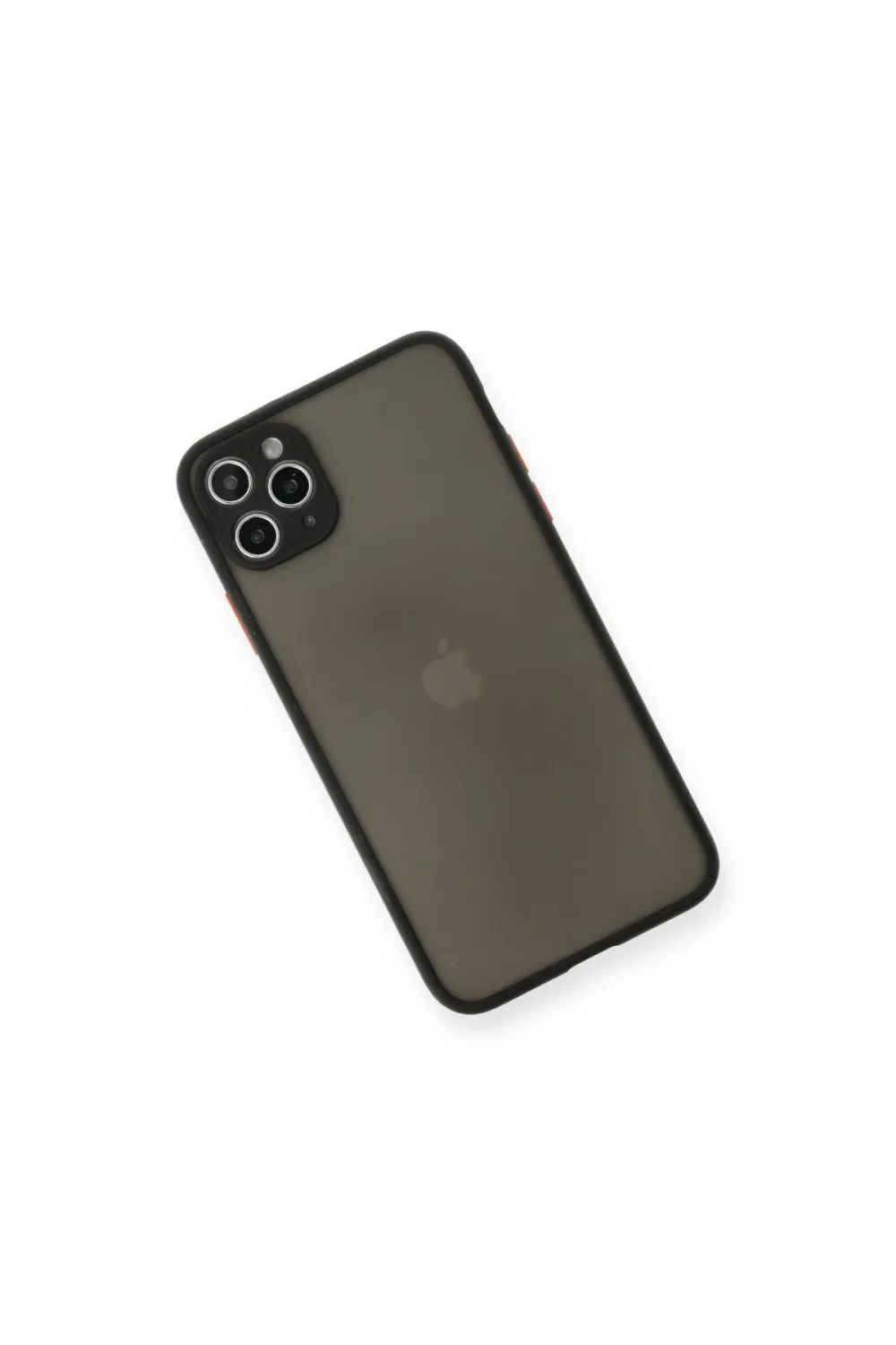 Apple İphone 11 Pro Max Kılıf Montreal Silikon Kapak - Siyah
