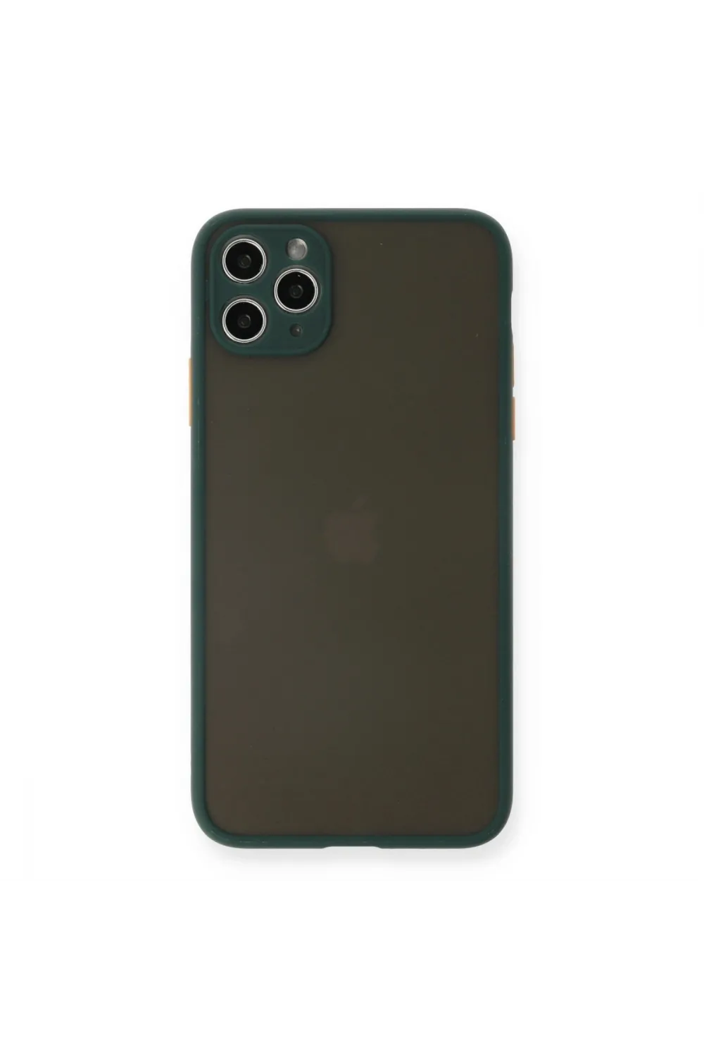 Apple İphone 11 Pro Max Kılıf Montreal Silikon Kapak - Yeşil