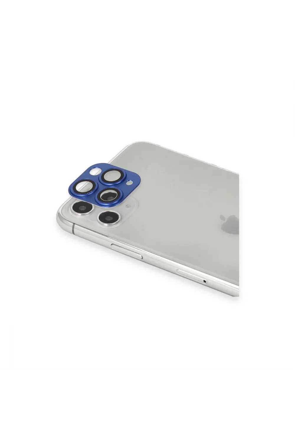 Apple İphone 11 Pro Max Pers Alüminyum Kamera Lens - Lacivert