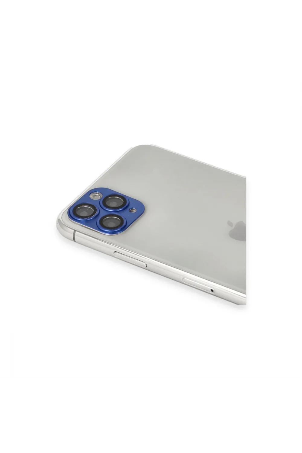Apple İphone 11 Pro Max Pers Alüminyum Kamera Lens - Lacivert