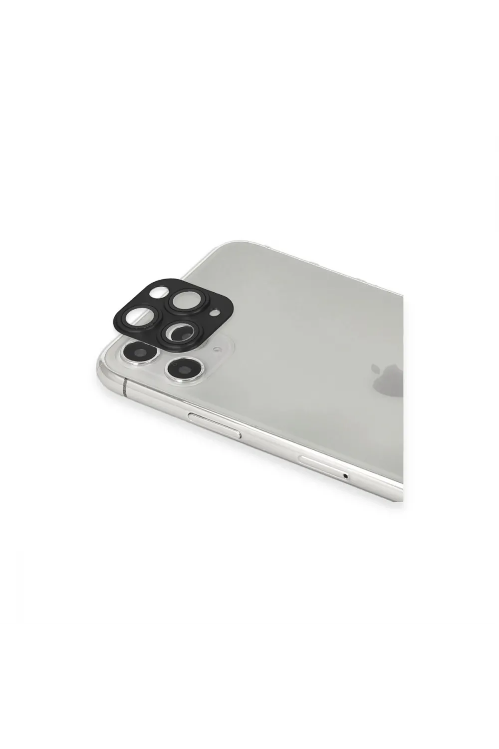 Apple İphone 11 Pro Max Pers Alüminyum Kamera Lens - Siyah