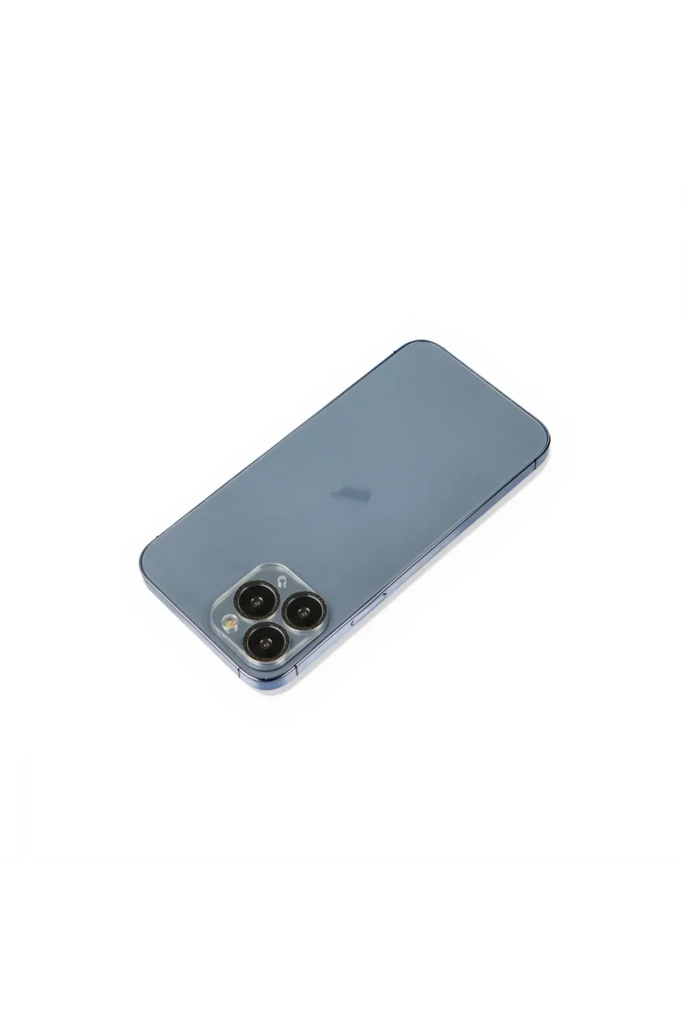 Apple İphone 11 Pro Max Shine Kamera Lens Koruma Cam - Siyah