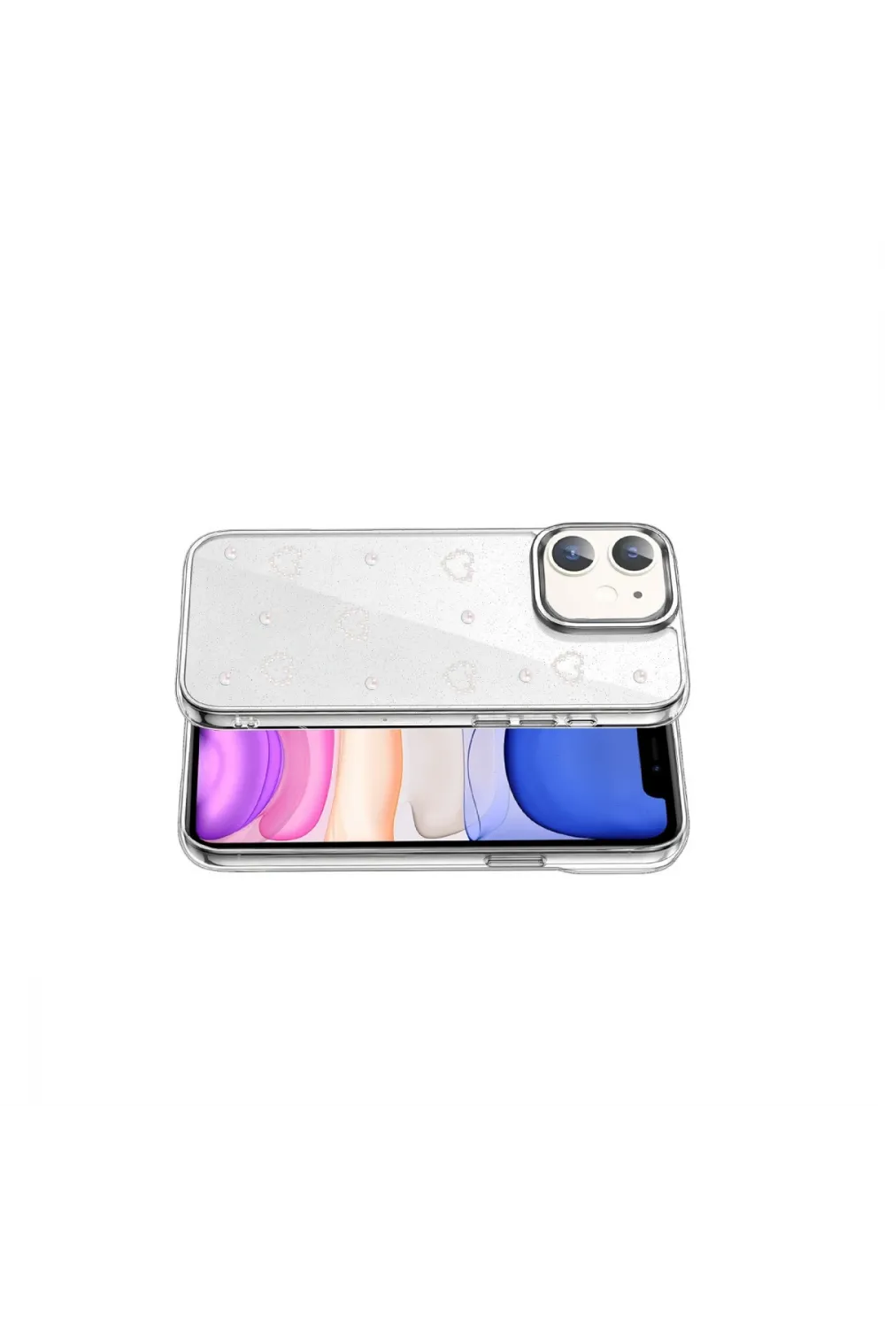 Apple İphone 12 Fiyonk Desenli Kapak - Desen 10