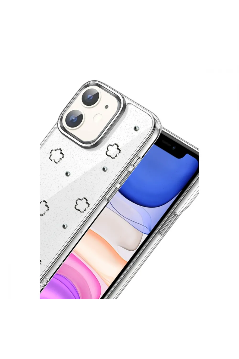 Apple İphone 12 Fiyonk Desenli Kapak - Desen 2