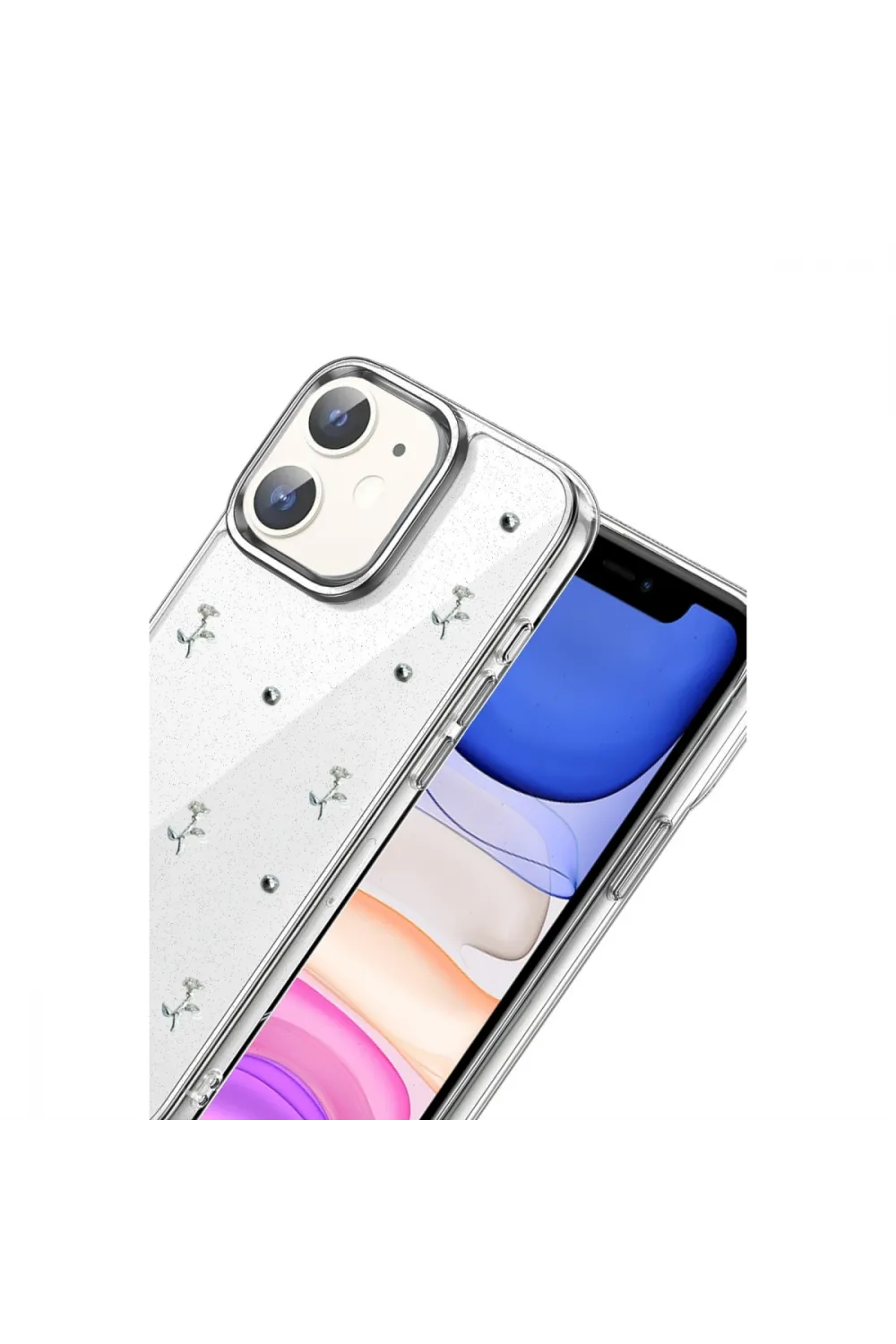 Apple İphone 12 Fiyonk Desenli Kapak - Desen 4