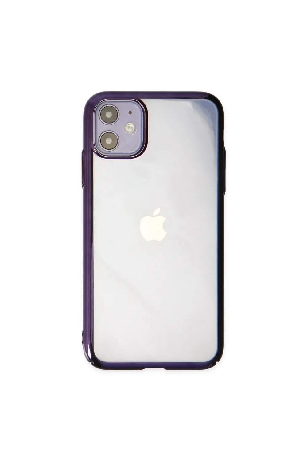 Apple İphone 12 Kılıf Element Silikon - Mor