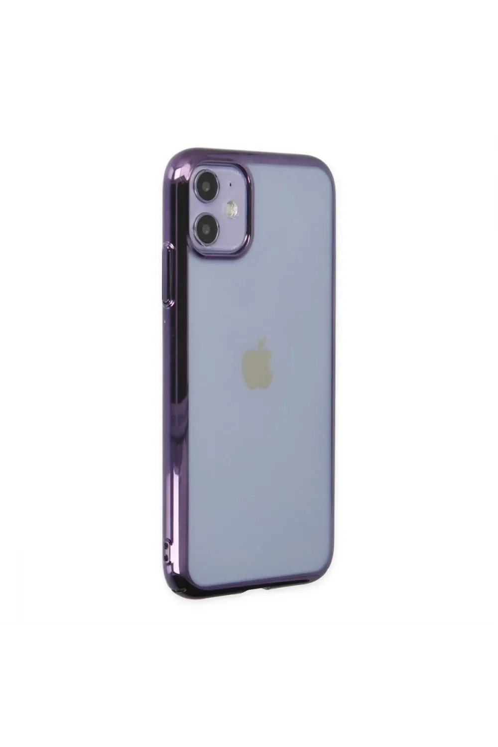 Apple İphone 12 Kılıf Element Silikon - Mor