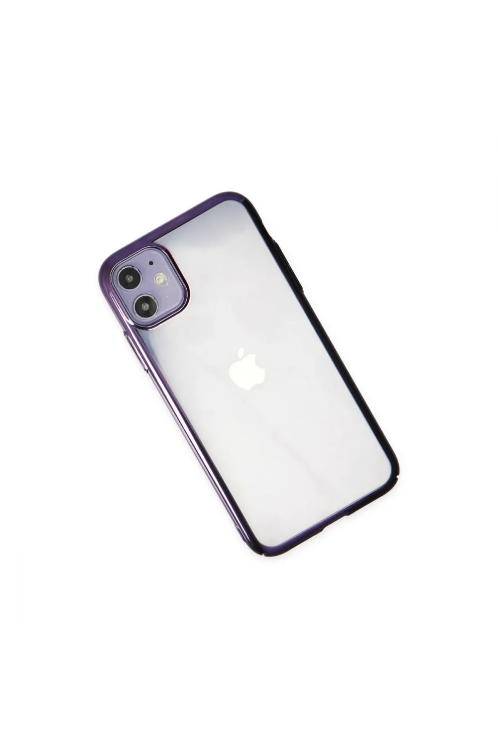 Apple İphone 12 Kılıf Element Silikon - Mor