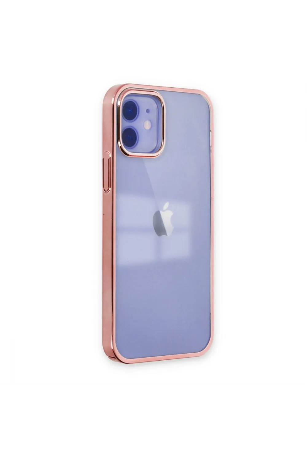 Apple İphone 12 Kılıf Element Silikon - Pembe