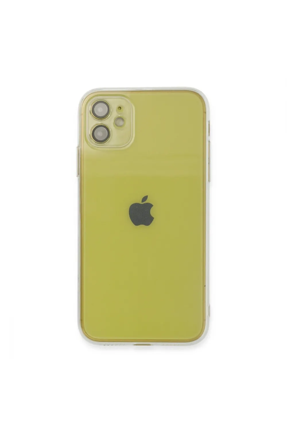 Apple İphone 12 Kılıf Fly Lens Silikon - Şeffaf