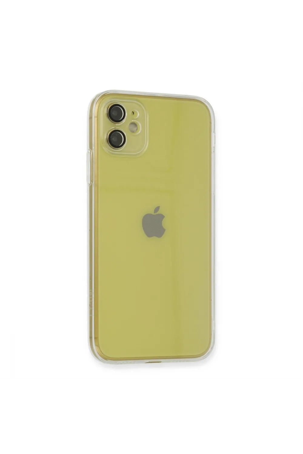 Apple İphone 12 Kılıf Fly Lens Silikon - Şeffaf