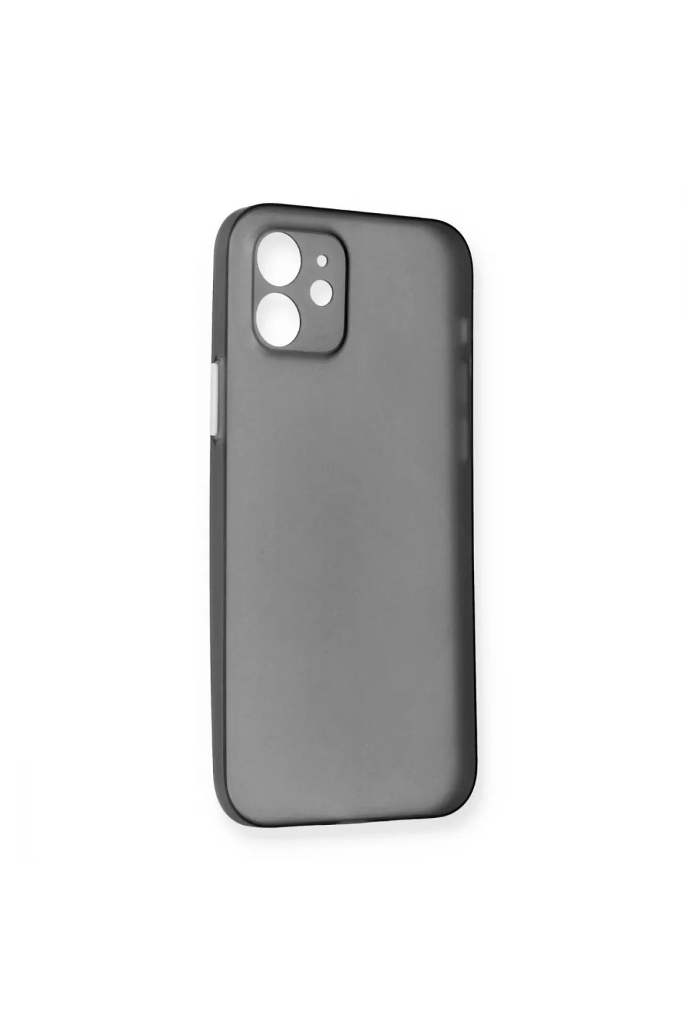 Apple İphone 12 Kılıf Pp Ultra İnce Kapak - Gri