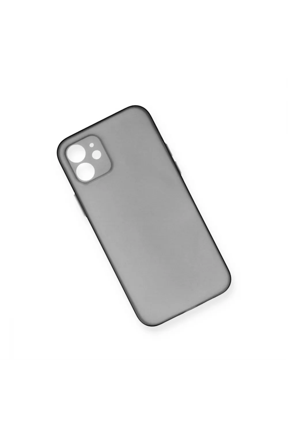 Apple İphone 12 Kılıf Pp Ultra İnce Kapak - Gri