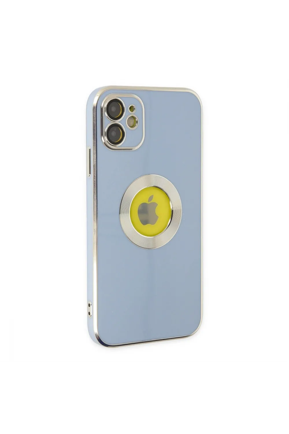 Apple İphone 12 Kılıf Store Silikon - Sierra Blue