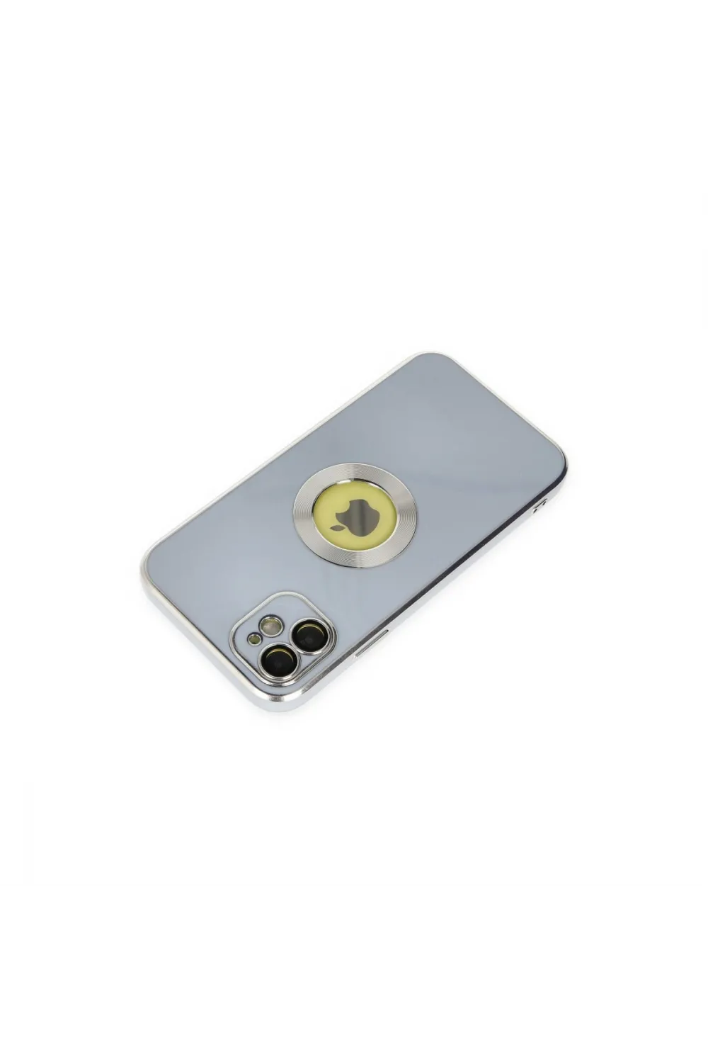 Apple İphone 12 Kılıf Store Silikon - Sierra Blue