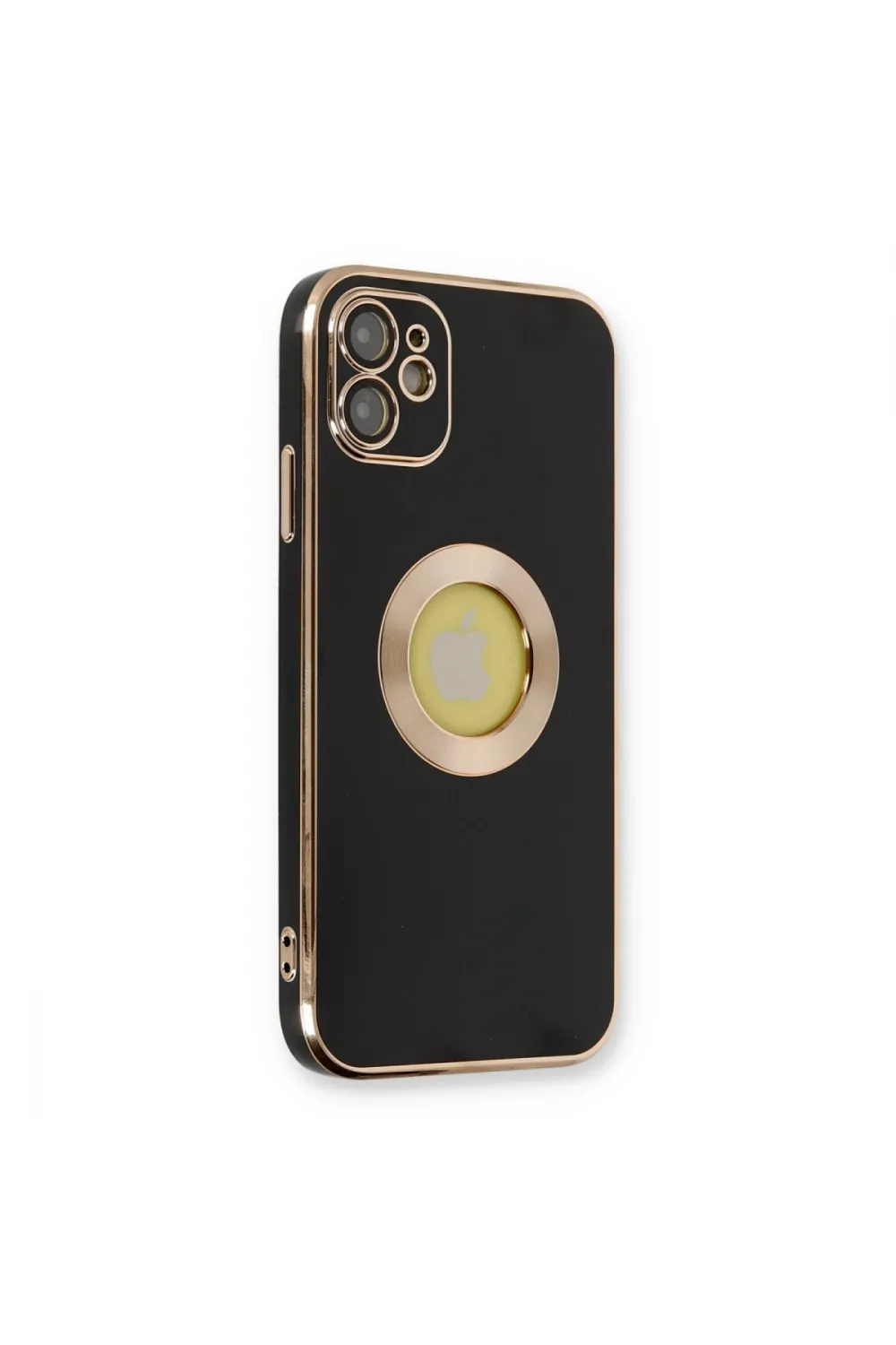 Apple İphone 12 Kılıf Store Silikon - Siyah