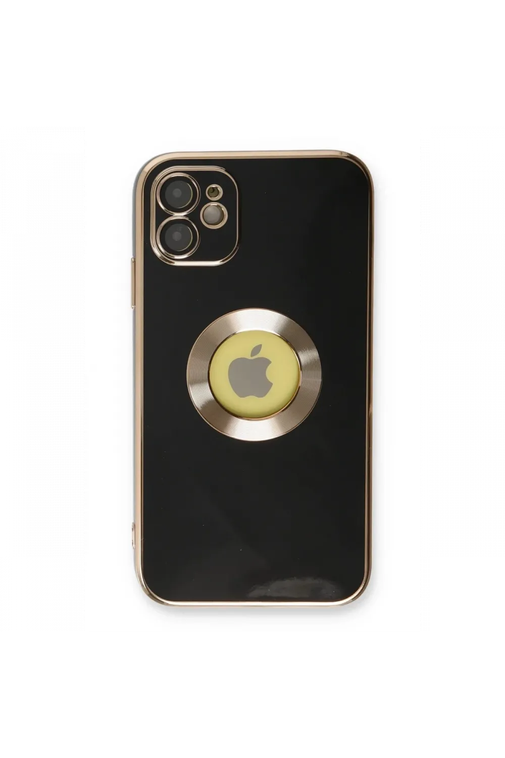 Apple iPhone 12 Kılıf Store Silikon - Siyah