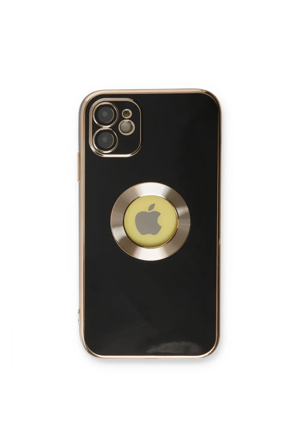 Apple İphone 12 Kılıf Store Silikon - Siyah