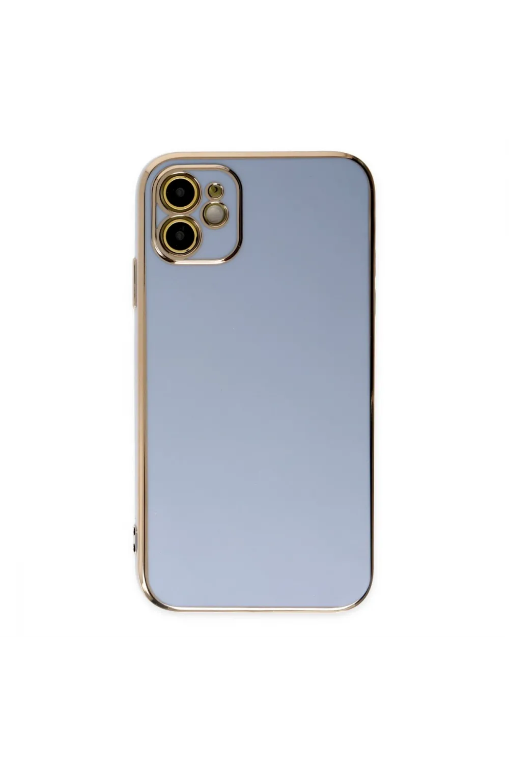Apple İphone 12 Kılıf Volet Silikon - Mavi