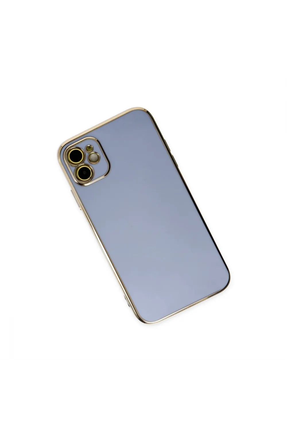 Apple İphone 12 Kılıf Volet Silikon - Mavi