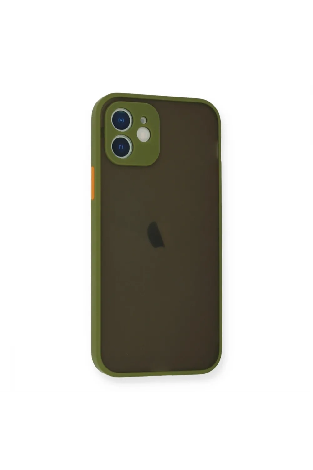 Apple İphone 12 Mini Kılıf Montreal Silikon Kapak - Açık Yeşil