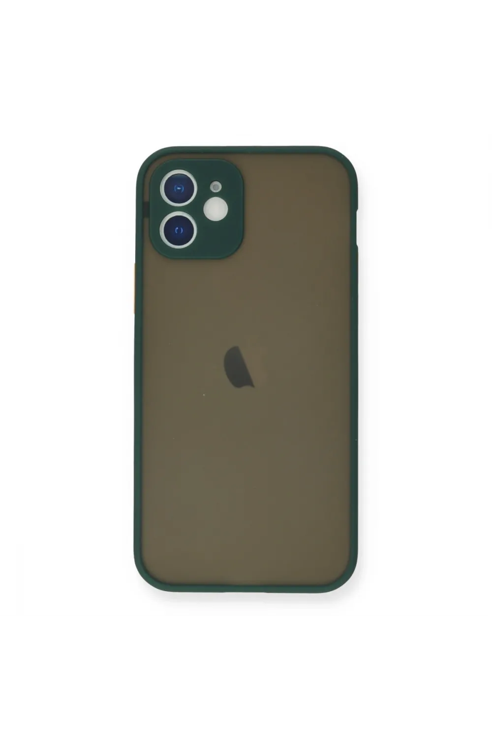 Apple İphone 12 Mini Kılıf Montreal Silikon Kapak - Yeşil
