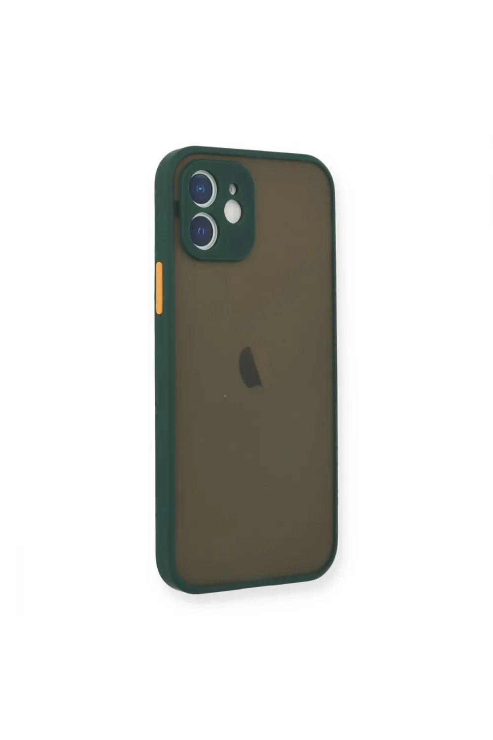 Apple İphone 12 Mini Kılıf Montreal Silikon Kapak - Yeşil