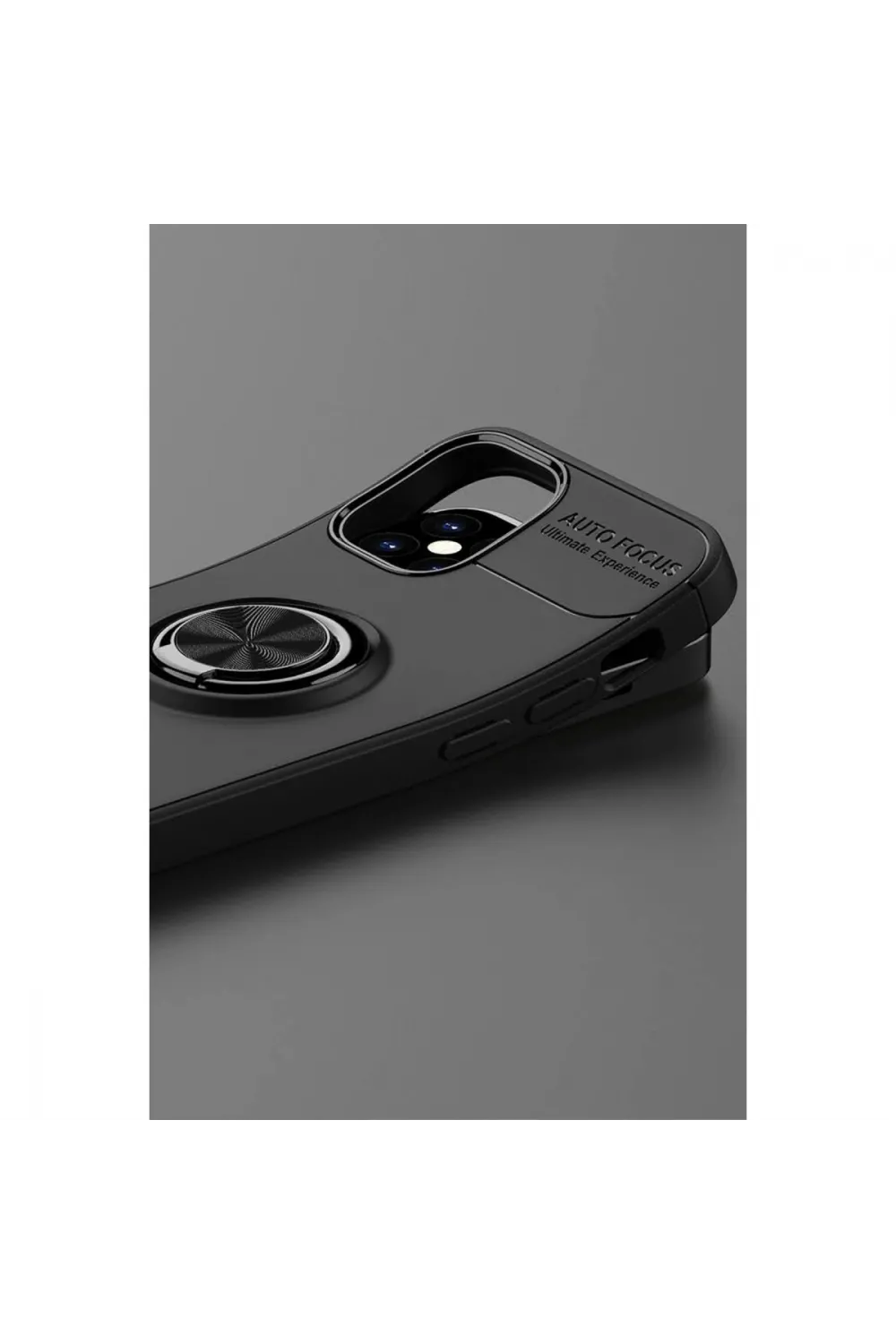 Apple İphone 12 Mini Kılıf Range Yüzüklü Silikon - Mavi