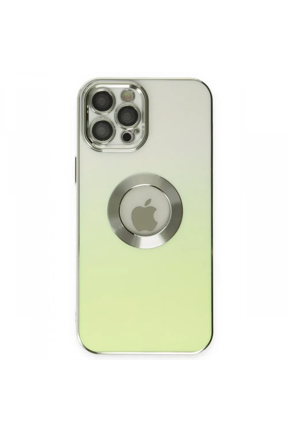 Apple iPhone 12 Pro Kılıf Best Silikon - Yeşil