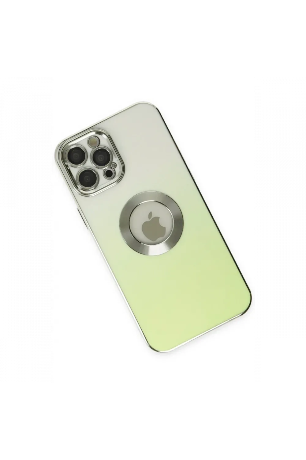Apple iPhone 12 Pro Kılıf Best Silikon - Yeşil