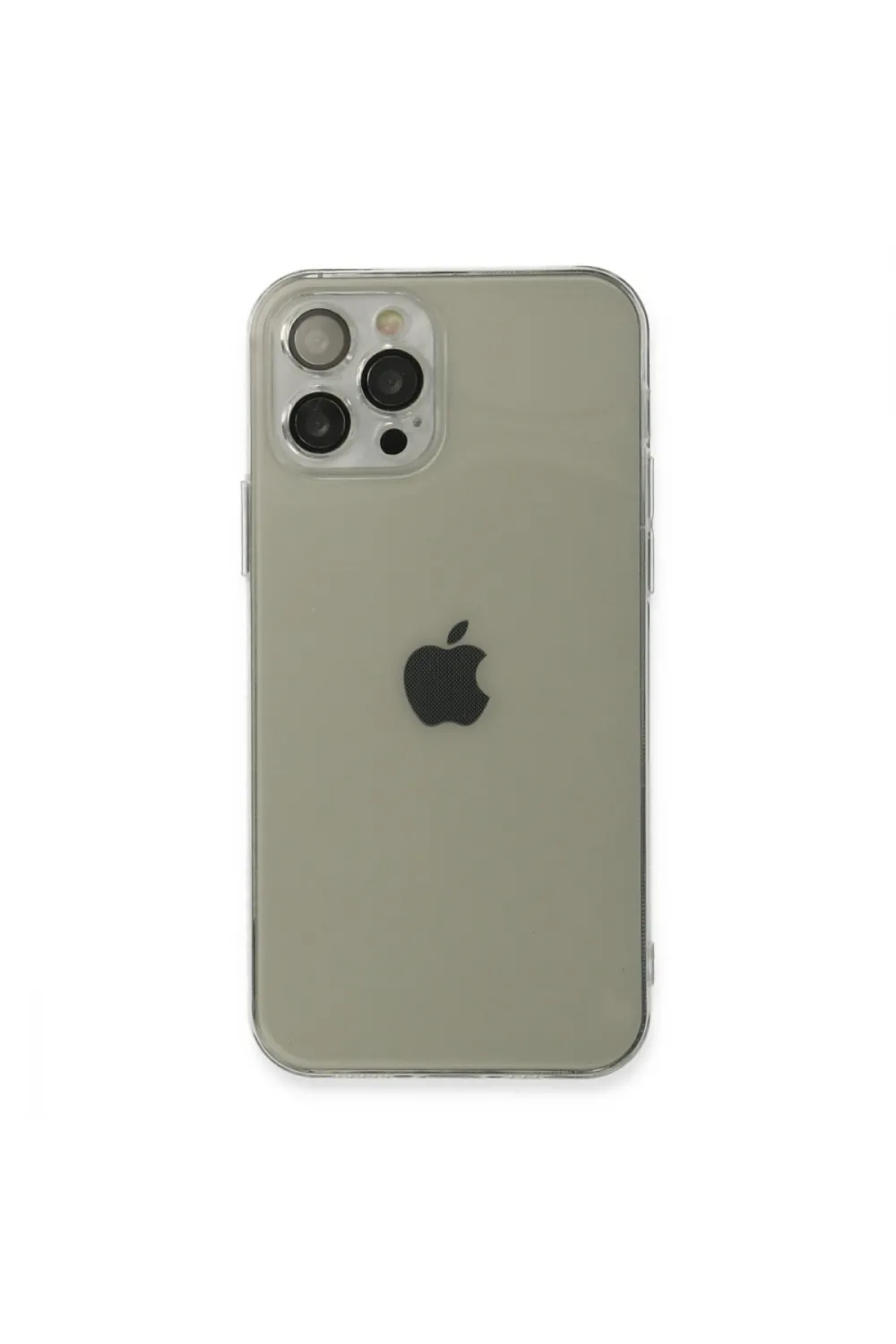 Apple İphone 12 Pro Kılıf Fly Lens Silikon - Şeffaf