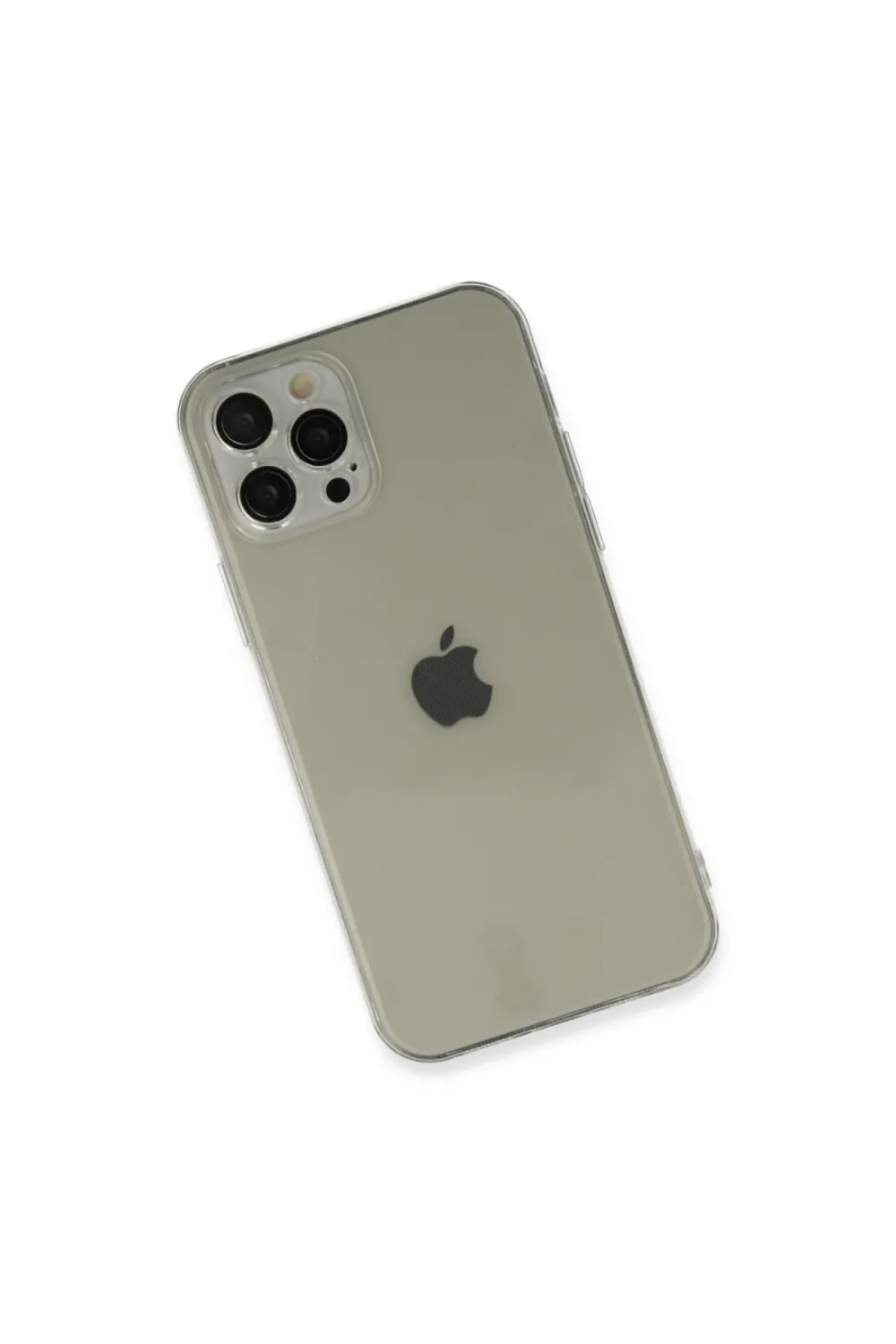 Apple İphone 12 Pro Kılıf Fly Lens Silikon - Şeffaf